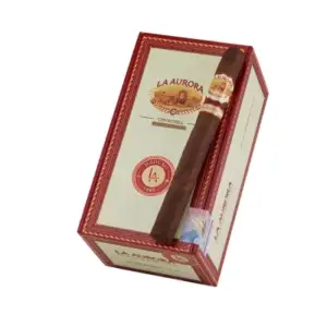 La Aurora 1985 Maduro Churchill cigars made in Dominican Republic. Box of 20. Free shipping!