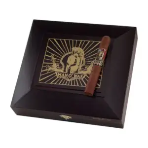 Man O' War Robusto cigars made in Nicaragua. Box of 22. Free shipping!