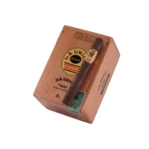 La Unica No. 600 Maduro cigars made in Dominican Republic. Box of 20. Free shipping!