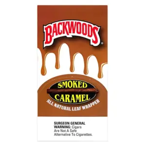 Backwoods Smoked Caramel Cigars, 64 x 5 Pack. Free shipping!