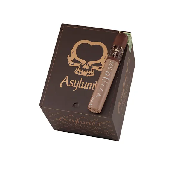 Asylum 13 Medulla Maduro 770 cigars made in Honduras. Box of 20. Free shipping!