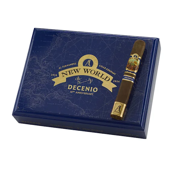 AJ Fernandez New World Decenio Gordo cigars made in Nicaragua. Box of 20. Free shipping!