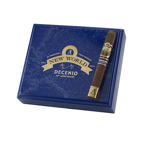 AJ Fernandez New World Decenio Toro cigars made in Nicaragua. Box of 20. Free shipping!