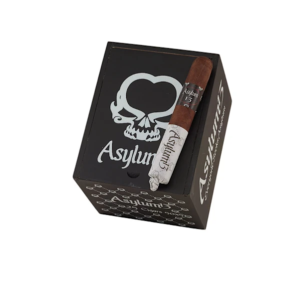 Asylum 13 Fifty cigars made in Nicaragua. Box of 25. Free shipping!