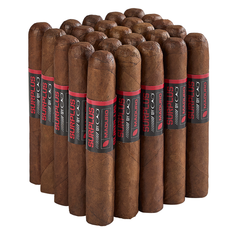CAO Surplus Maduro Toro cigars made in Honduras. 3 x Bundle of 25. Free shipping!