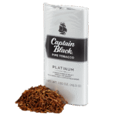 Captain Black Platinum pipe tobacco. 24 x 42g pouch, 1008 g total. Free Shipping!