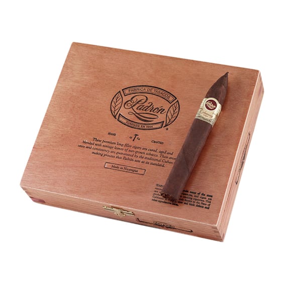 Padron 1964 Anniversary Maduro Torpedo cigars made in Nicaragua. Box of 20. Free shipping!