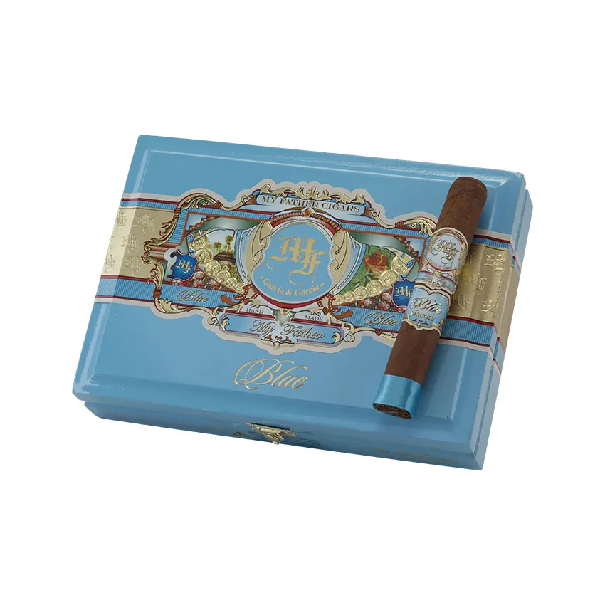 My Father Blue Petite Robusto cigars made in Honduras. Box of 20. Free shipping!