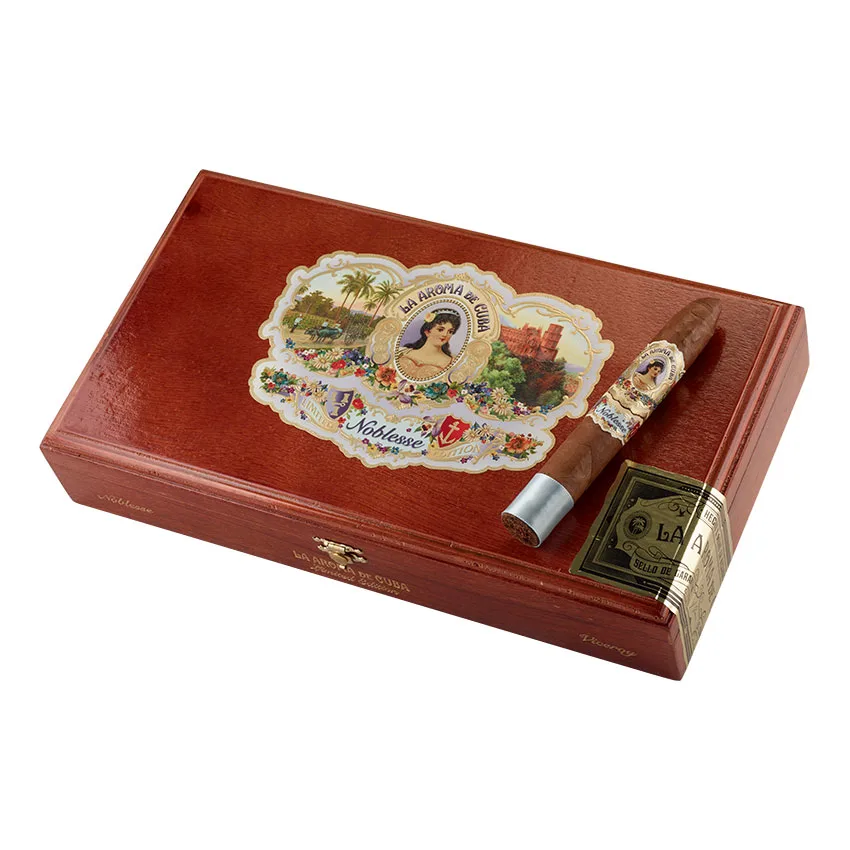 La Aroma de Cuba Noblesse Viceroy cigars made in Nicaragua. Box of 24. Free shipping!