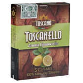 Toscanello Aroma Limoncello Cigars made in Italy. 30 x 5 packs. 150 total. Free shipping!